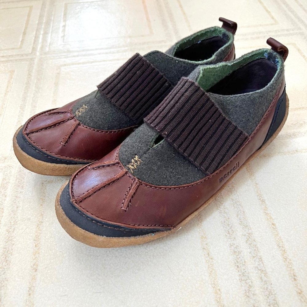 Merrell Montreal Chestnut Brown Slip-Ons Women's size 10